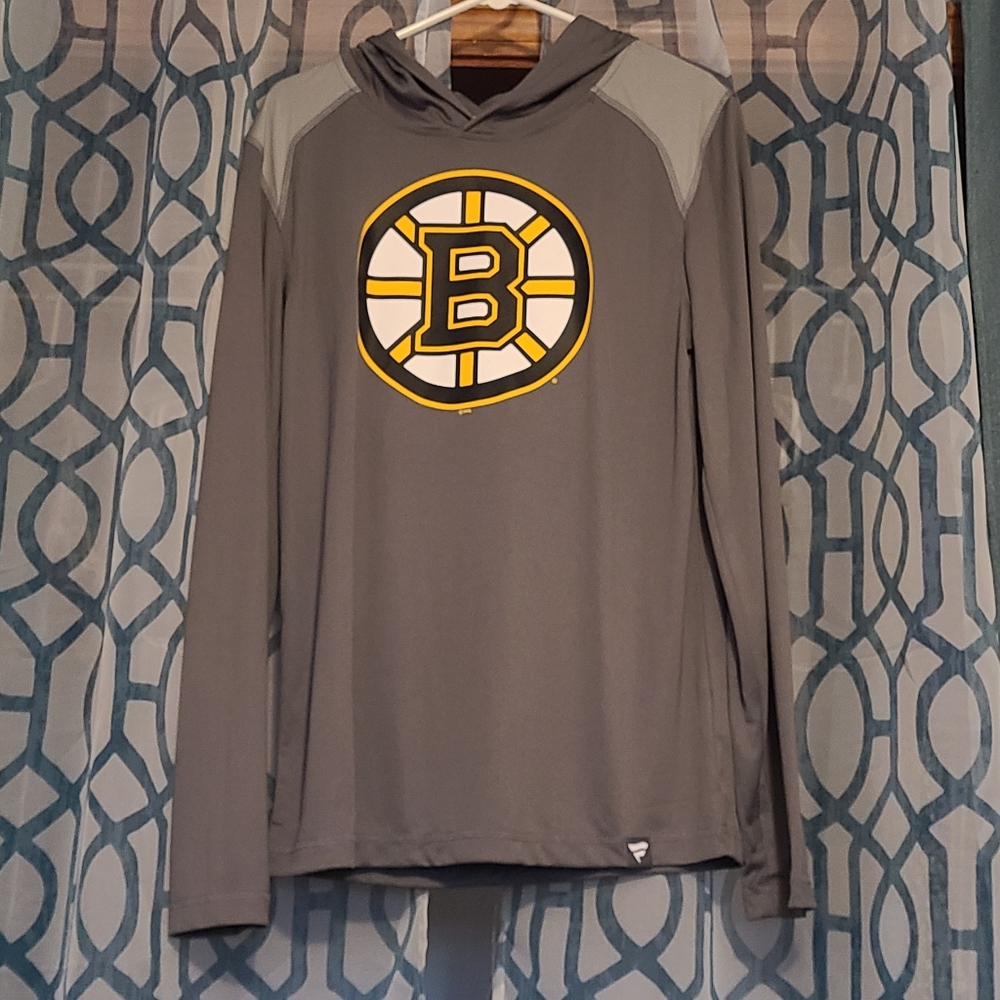Medium Fanatics Long Sleeve Bruins Mens